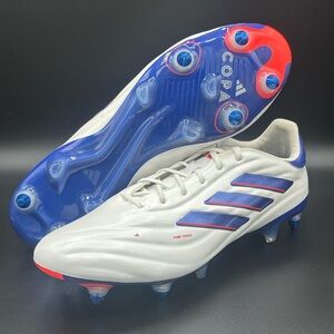 Adidas Copa Pure 2 Elite SG 'Lucid Blue' Soccer Cleats IG8694 Mens Size 12.5
